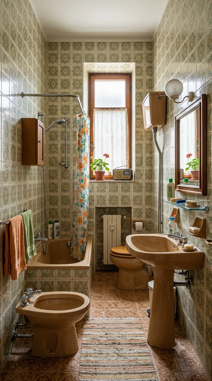 Bagno prima della ristrutturazione